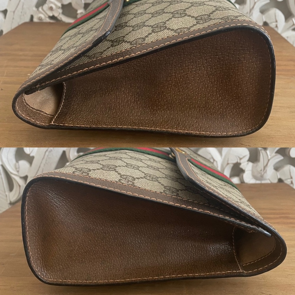 🔴SOLD🔴Gucci Ophidia Sherry Line Supreme GG Monogram Clutch Bag, - Picture 3 of 17